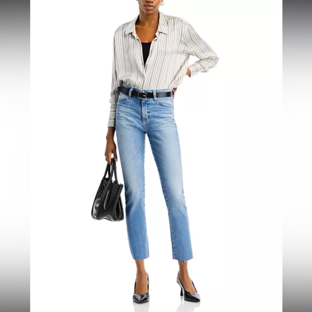 AG•Mari Cropped High Rise Slim Jeans - 20 Years Trifecta
✨NWT✨ - Picture 2 of 9